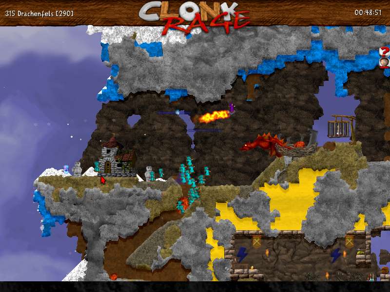 Clonk Rage screenshot