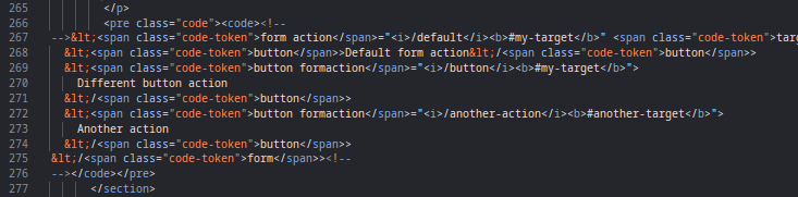 source code of htmz page